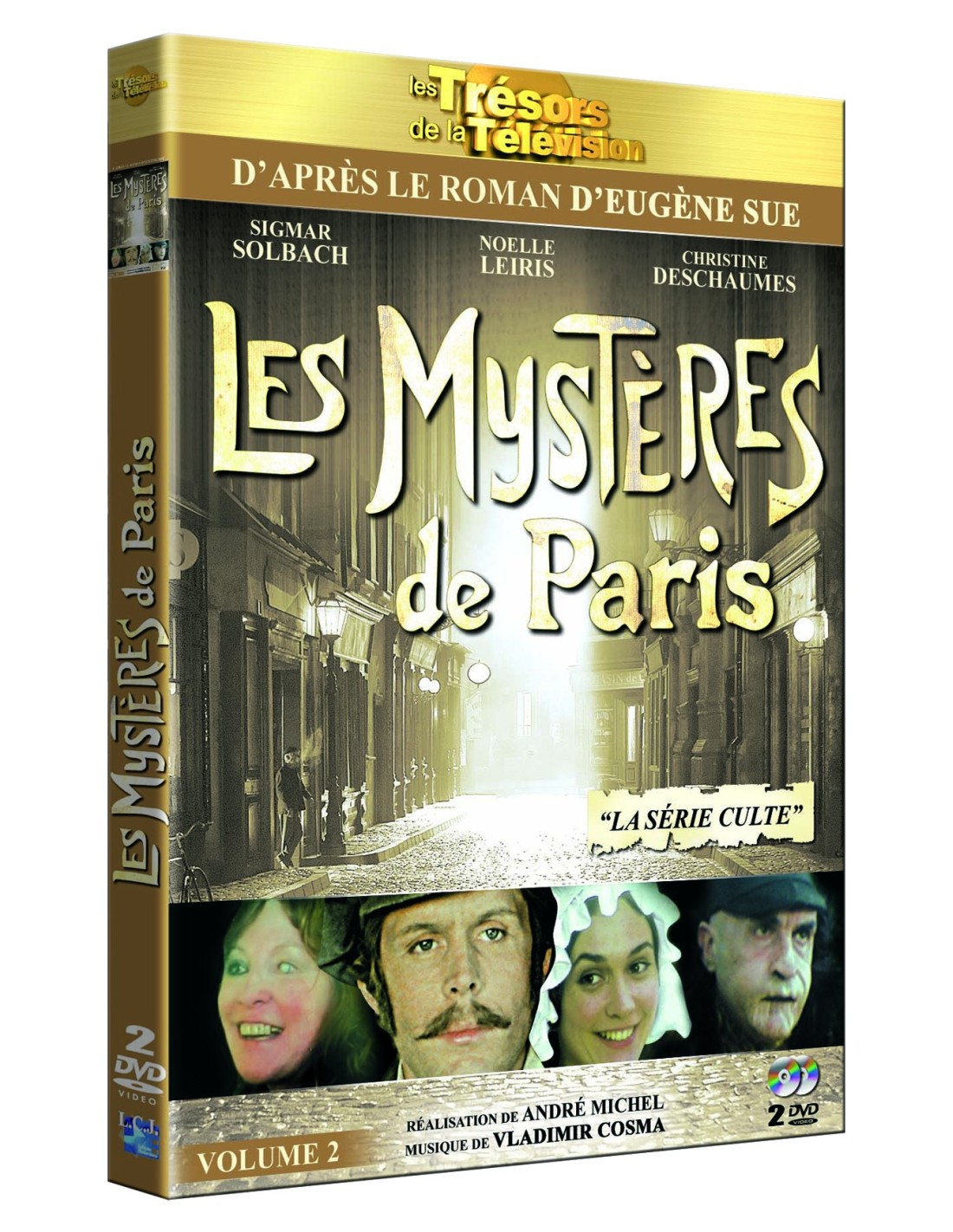 LES MYSTERES DE PARIS - DVD - ESC Editions & Distribution